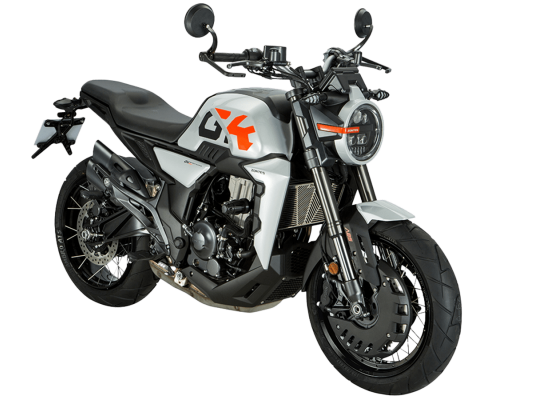 Мотоцикл ZONTES ZT350-GK Silver Orange